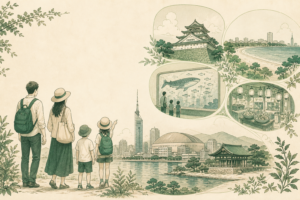 Illustration: Fukuoka with Kids: A Practical 3-Day Family Itinerary (Ages 0–12)
