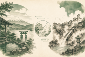 Illustration: Hakone vs. Kusatsu: Which Tokyo-Area Onsen Town Should You Actually Visit?