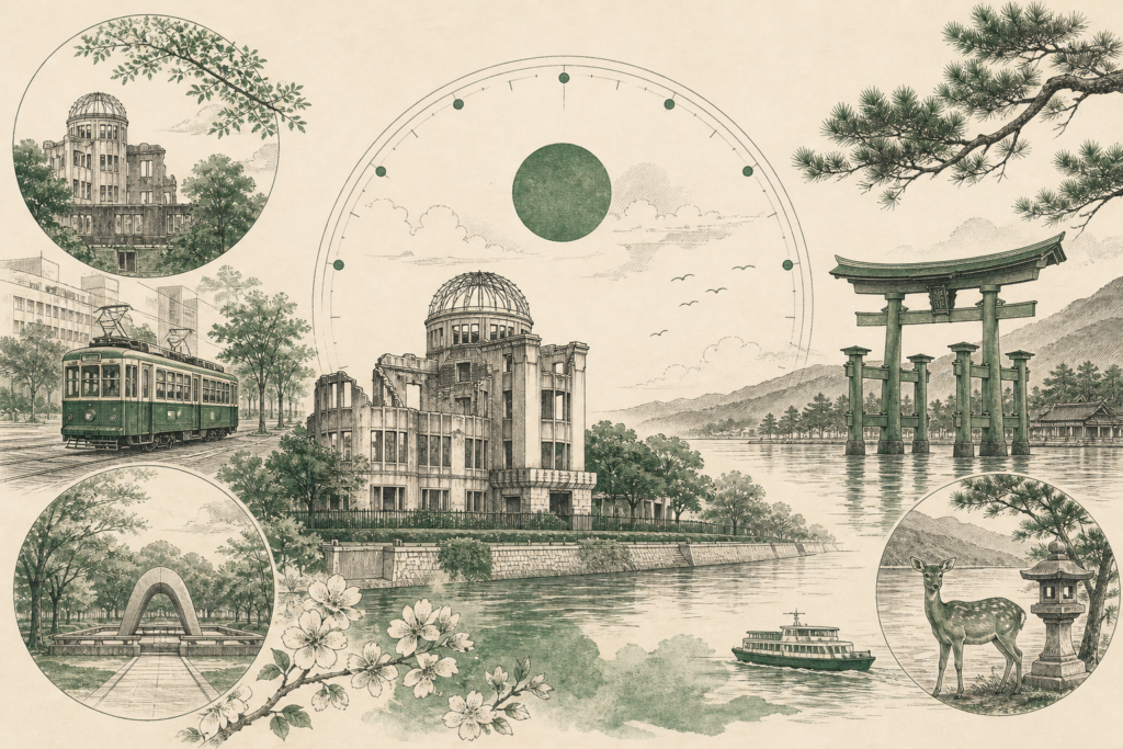 Illustration: Hiroshima & Miyajima in One Day: The Hour-by-Hour Itinerary (2026)