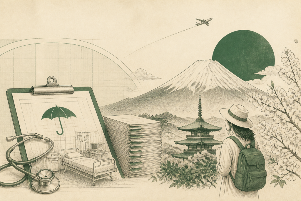 Illustration: Do You Need Travel Insurance for Japan? What the Medical Bills Actually Show (2026)