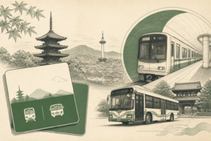 Illustration: Kyoto Subway & Bus 1-Day Pass: Is It Worth It? (August 2026 Prices + Real Route)