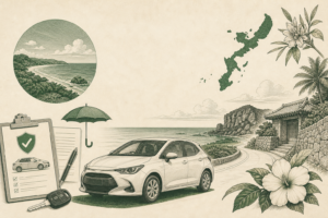 Illustration: Okinawa Rental Car Guide: Booking, Insurance, and Driving Rules for Foreign Tourists (2026)