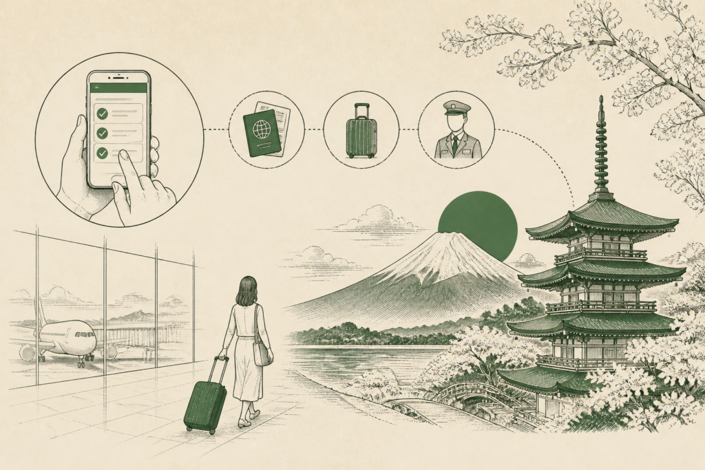 Illustration: Visit Japan Web Registration: The Step-by-Step Guide to Skipping the Arrival Line (2026)
