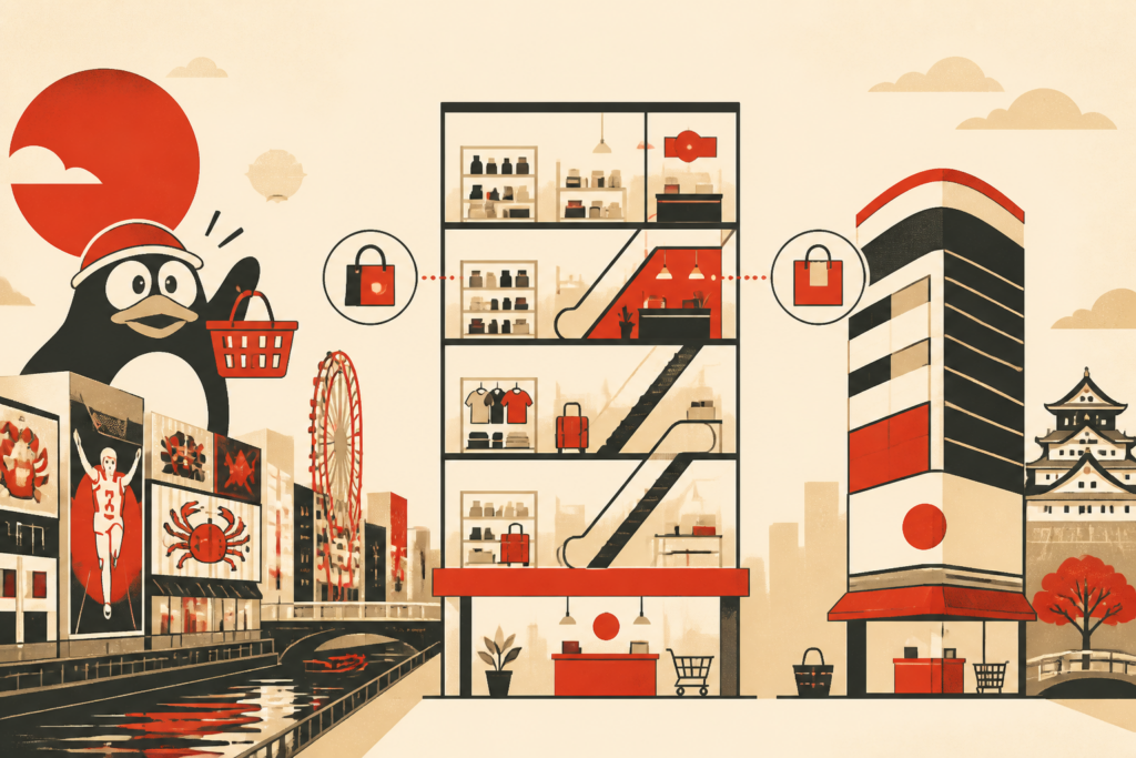 Illustration: Don Quijote Dotonbori, Osaka: The Floor Guide, the Tax-Free Counter, and the Store It Gets Confused With