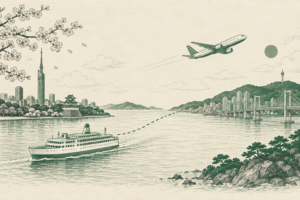 Illustration: Fukuoka to Busan: Ferry vs Flight Costs Compared