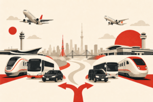 Illustration: Narita vs Haneda to Tokyo: Every Transport Option Compared (2026)