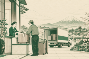 Illustration: Takuhaibin: What Hotel Luggage Forwarding Costs in Japan
