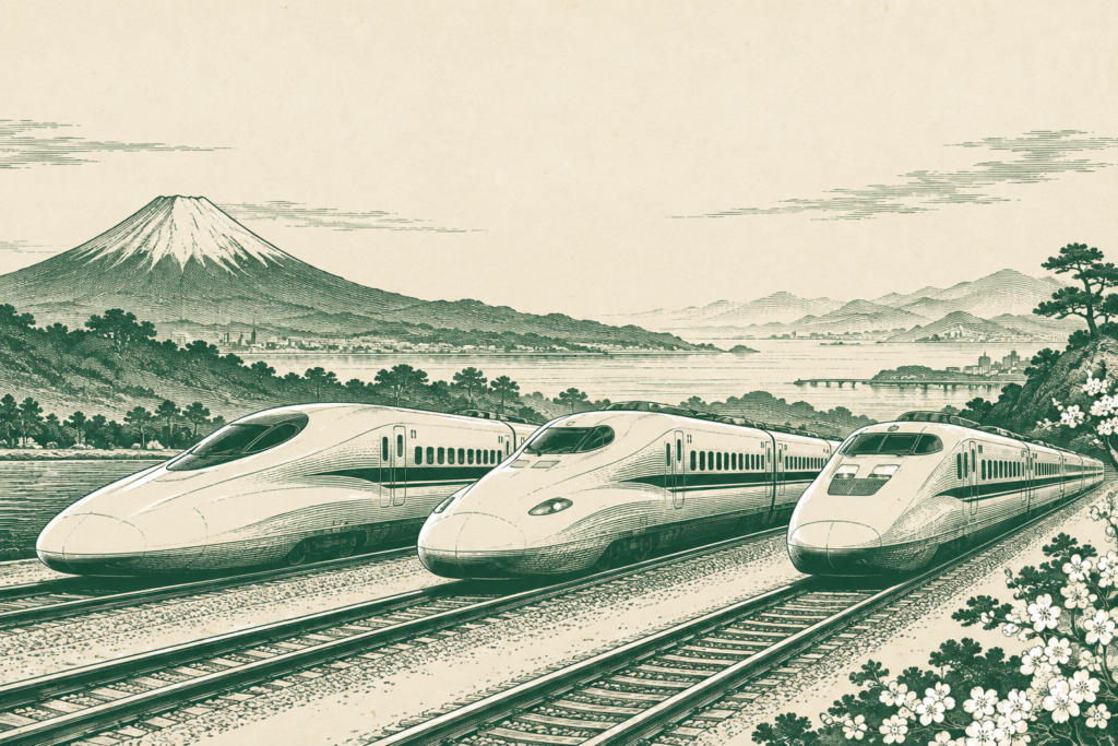 Illustration: Nozomi vs Hikari vs Kodama: Which Should You Take?